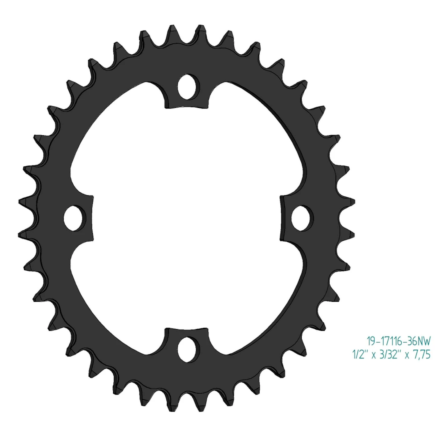 ESJOT Kettenblatt Für Bosch Gen 1 + Gen 3 + Gen 4 4 ESJOT Kettenblatt Für Bosch Gen 1 + Gen 3 + Gen 4 – Bild 2