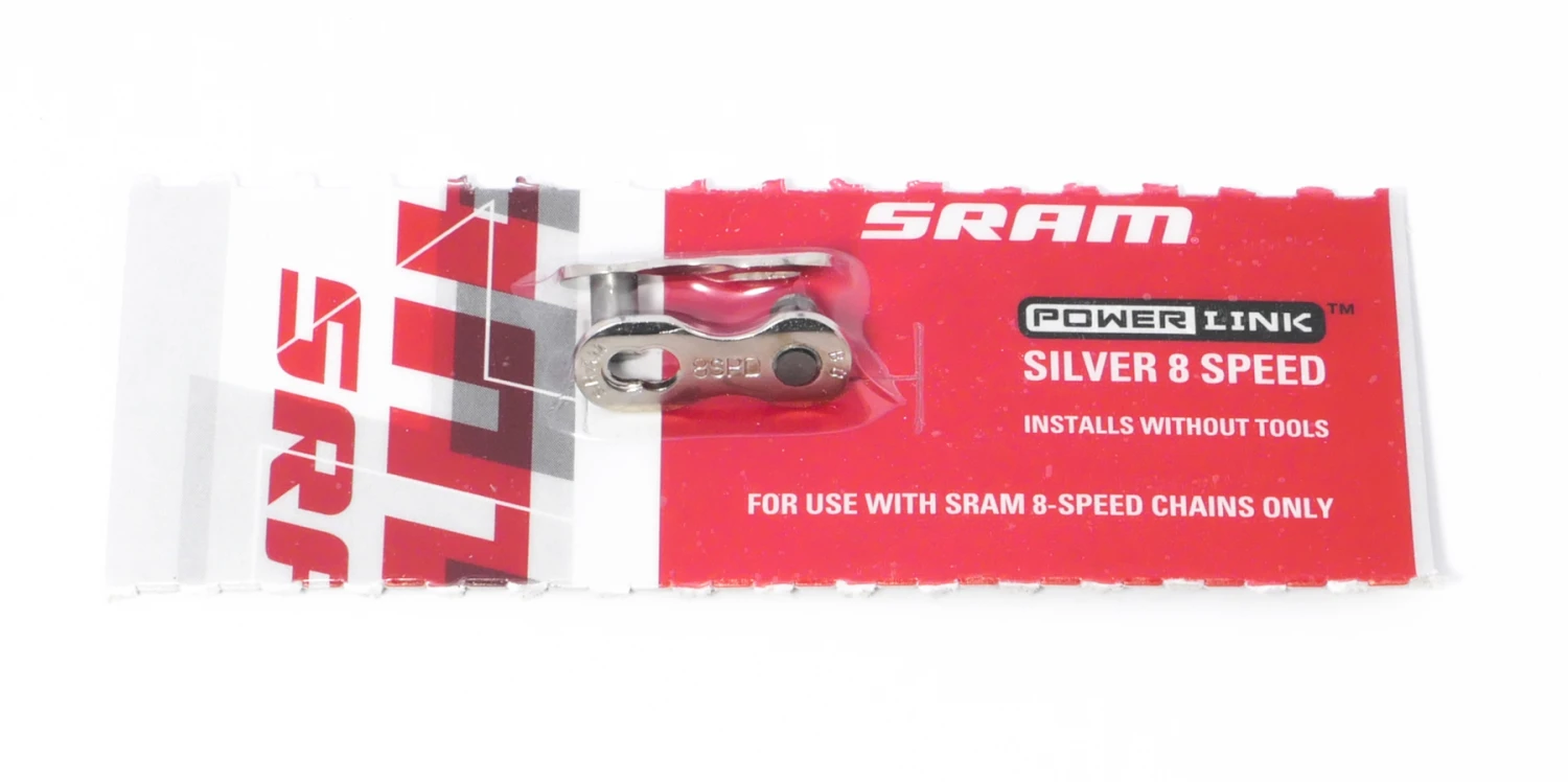 SRAM Kettenverschlussglied Power Link 6/7/8-fach Silber 3 SRAM Kettenverschlussglied Power Link 6/7/8-fach Silber