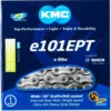 KMC E101 EPT - E-Bike Kette - 112 Glieder Silber -Elektrofahrrad Teile Geschäft kmc e101 etp e bike kette 112 glieder silber