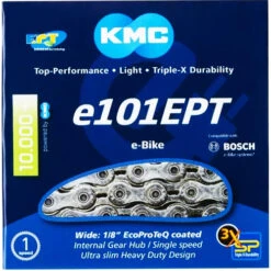 KMC E101 EPT - E-Bike Kette - 112 Glieder Silber