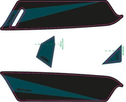 Aufkleber KTM Macina 2017 37 Aufkleber KTM Macina 2017 -Elektrofahrrad Teile Geschäft ktm 2017e bike aufkleber dunkelcyan schwarz