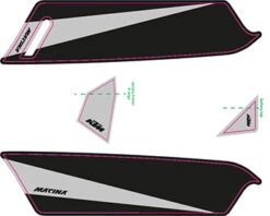 Aufkleber KTM Macina 2017 35 Aufkleber KTM Macina 2017 -Elektrofahrrad Teile Geschäft ktm 2017e bike aufkleber grau matt schwarz matt