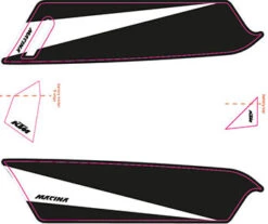 Aufkleber KTM Macina 2017 30 Aufkleber KTM Macina 2017 -Elektrofahrrad Teile Geschäft ktm 2017e bike aufkleber schwarz matt weiss matt