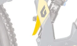 KTM Dämpferschutz -Elektrofahrrad Teile Geschäft ktm daempferschutz gelb matt