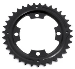 Flyer Kettenblatt Panasonic X1 - 35 Zähne -Elektrofahrrad Teile Geschäft panasonic x1 kettenblatt 35 zaehne schwarz einzeln ansicht