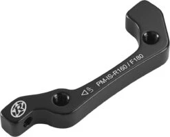 REVERSE Bremsscheibenadapter IS-PM 180 VR+160 HR -Elektrofahrrad Teile Geschäft reverse bremsscheibenadapter is pm 180 vrplus160 hr schwarz