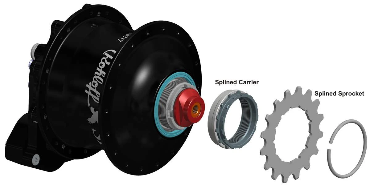 Rohloff Steckritzeladapter Splined Carrier 4 Rohloff Steckritzeladapter Splined Carrier – Bild 2