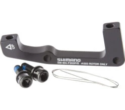 SHIMANO Scheibenbremsadapter Postmount Bremssattel Auf IS-Gabel/-Rahmen -Elektrofahrrad Teile Geschäft shimano scheibenbremsadapter is postmount smmaf203psa