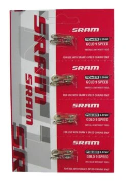 SRAM Kettenverschlussglied Power Link 9-fach Gold -Elektrofahrrad Teile Geschäft sram kettenverschlussglied power link 9 fach gold 829190 3547